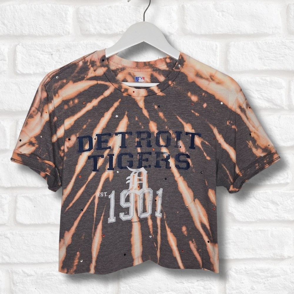 Detroit Tigers Crop Tee